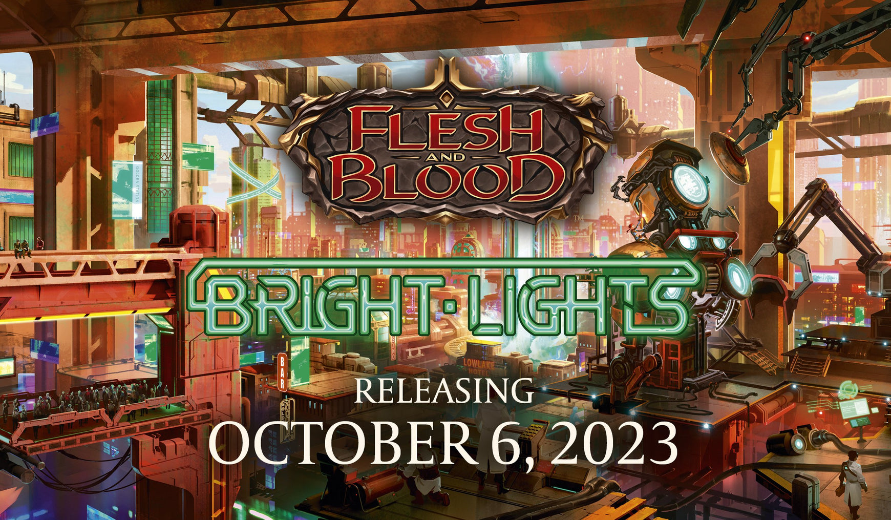 FLESH AND BLOOD BRIGHT LIGHTS RELEASES TOMORROW!