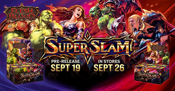 FAB TCG SUPER SLAM SINGLES RELEASED