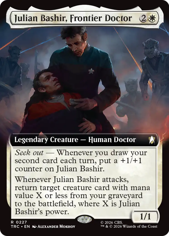 Julian Bashir, Frontier Doctor (Extended Art) [Star Trek Commander]