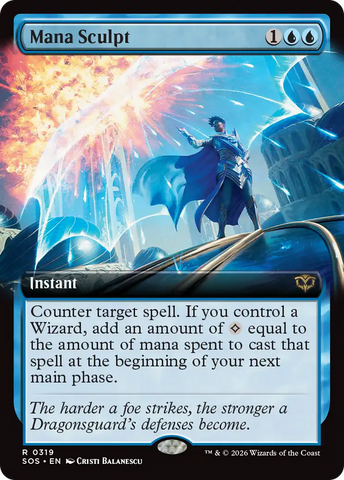 Mana Sculpt (Extended Art) [Secrets of Strixhaven]