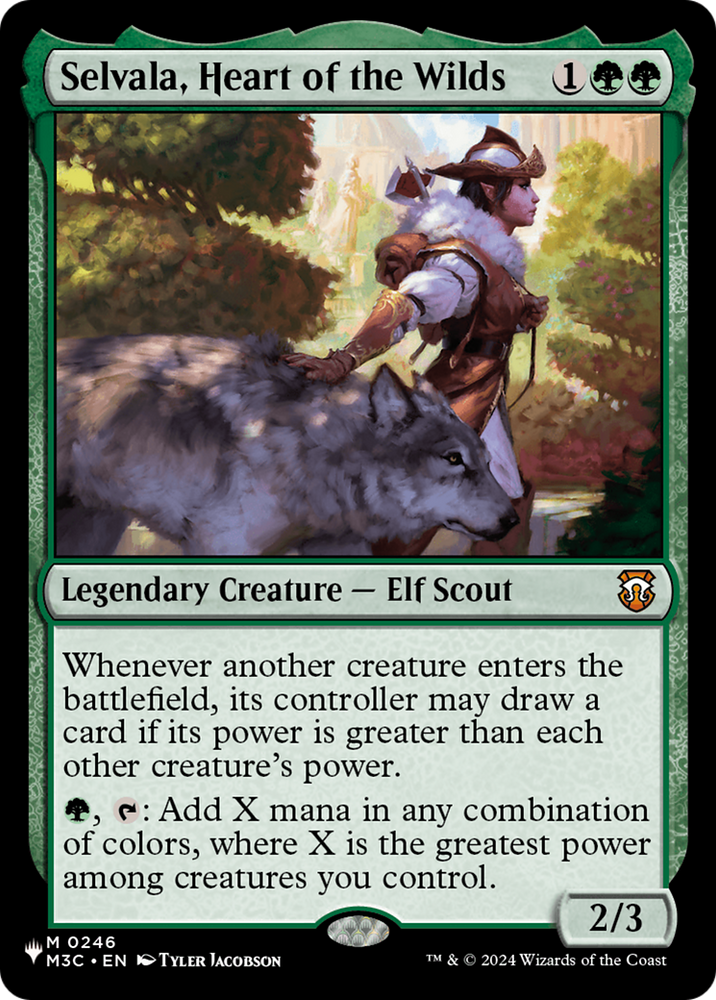 Selvala, Heart of the Wilds (M3C) [The List]
