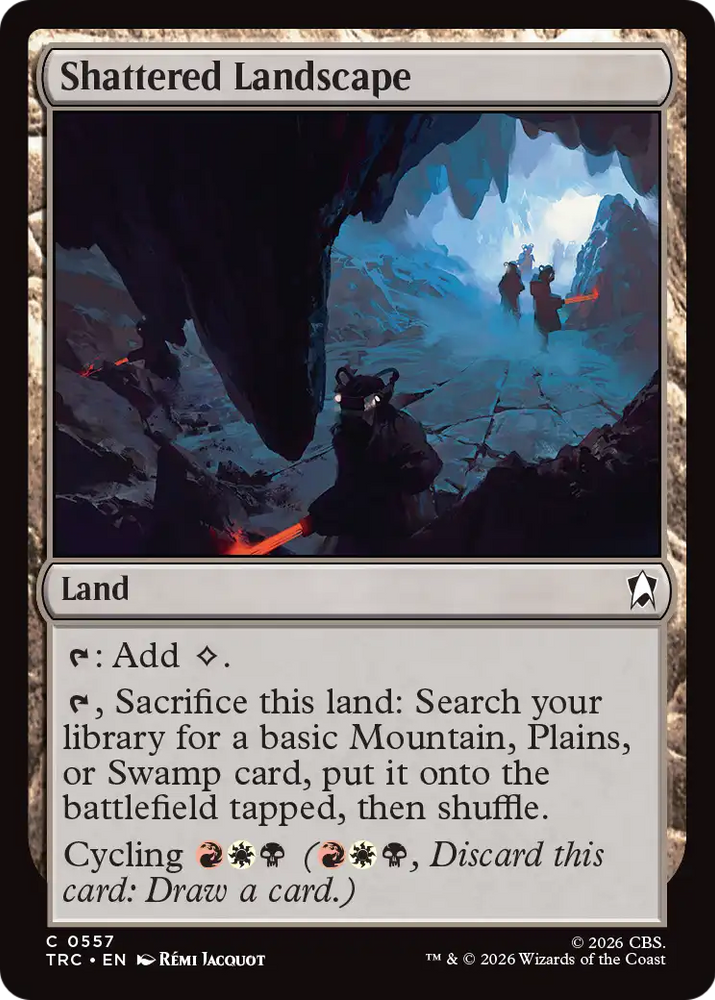 Shattered Landscape (Surge Foil) [Star Trek Commander]