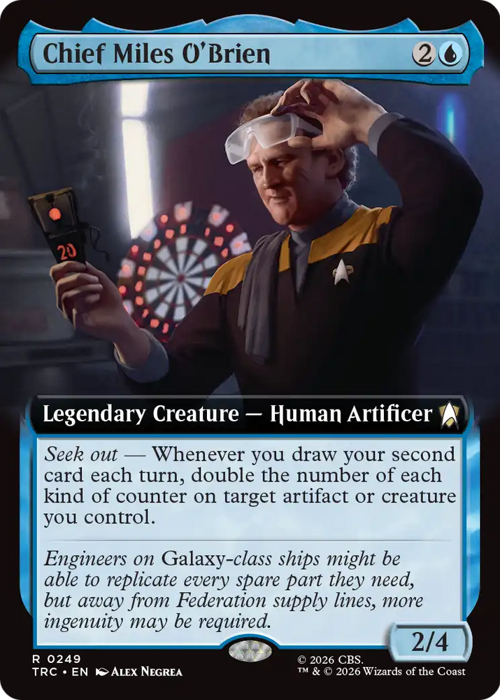Chief Miles O'Brien (Extended Art) [Star Trek Commander]
