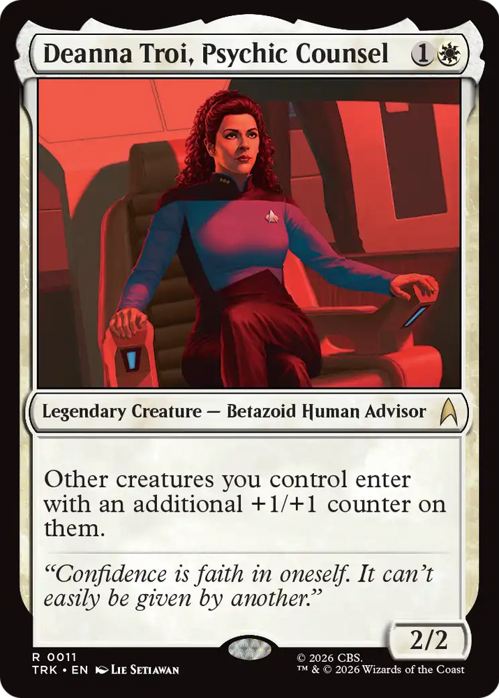 Deanna Troi, Psychic Counsel [Star Trek]