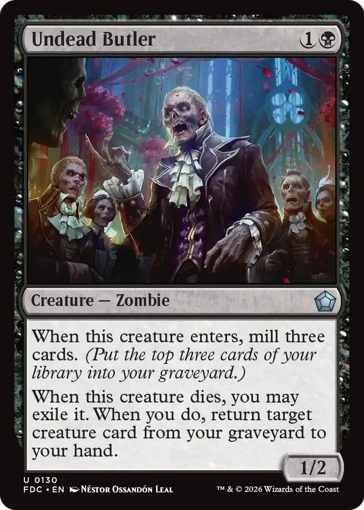 Undead Butler [Foundations Commander]