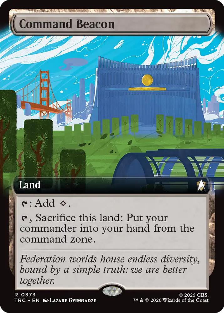 Command Beacon (Extended Art) [Star Trek Commander]