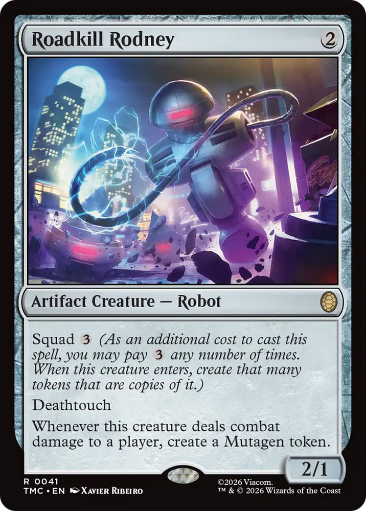 Roadkill Rodney [Teenage Mutant Ninja Turtles Commander]