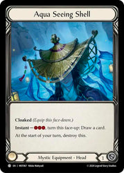 Aqua Seeing Shell [MST067] (Part the Mistveil)  Cold Foil