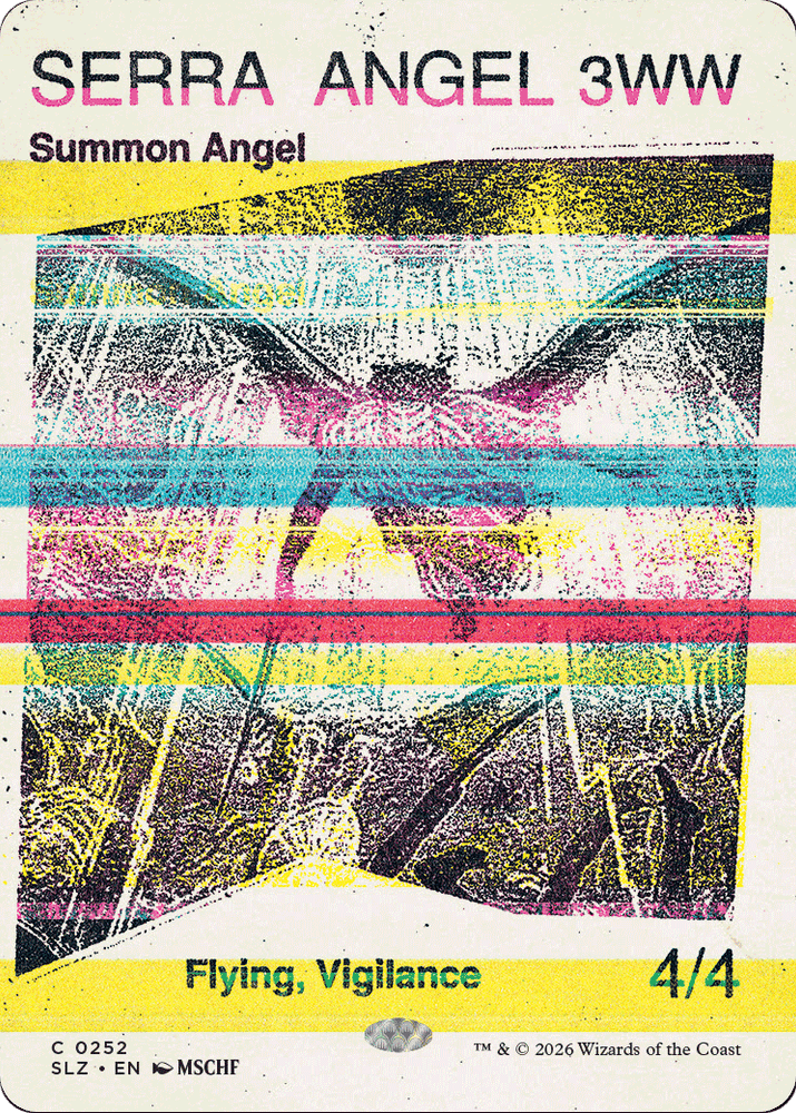 Serra Angel (0252) [Secret Lair x MSCHF: The Zeta Set]