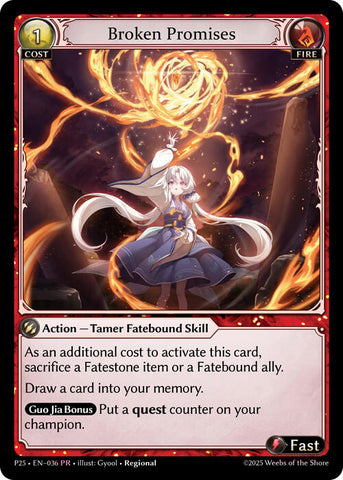 Broken Promises (036) [Promotional Cards]