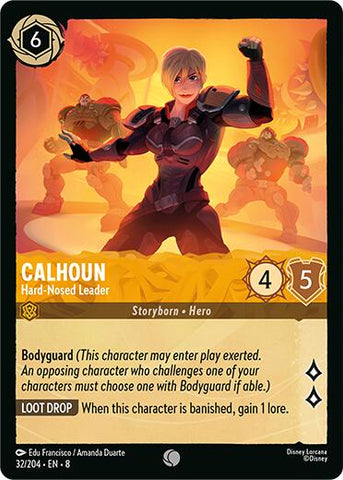 Calhoun - Hard-Nosed Leader (32/204) [Reign of Jafar]
