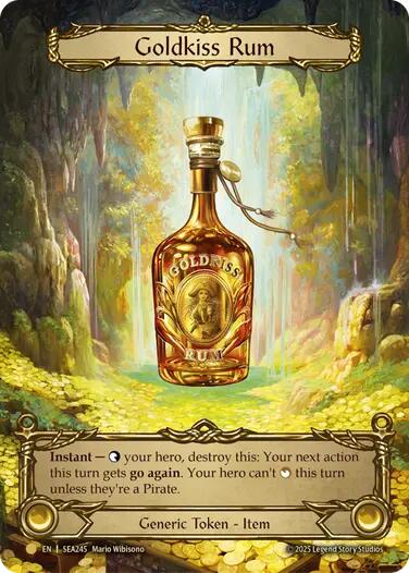 Goldkiss Rum (Treasure) [SEA245] (High Seas)  Cold Foil