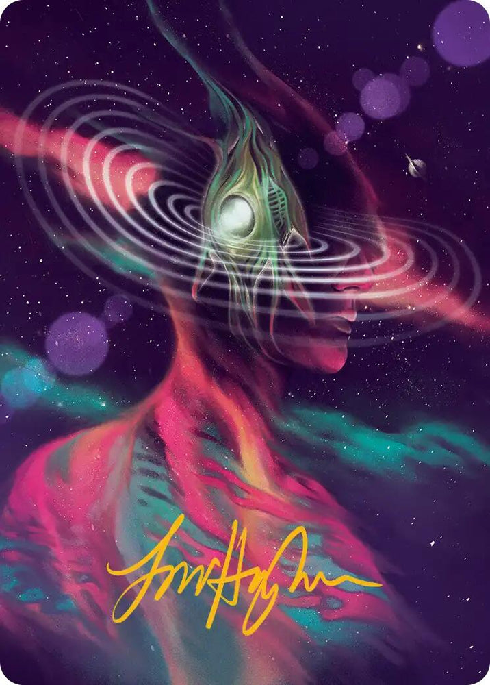 Terrasymbiosis Art Card (Gold-Stamped Signature) [Edge of Eternities Art Series]