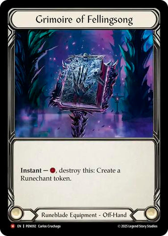 Grimoire of Fellingsong [PEN092] (Compendium of Rathe)