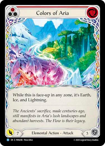 Colors of Aria [PEN206] (Compendium of Rathe)  Rainbow Foil