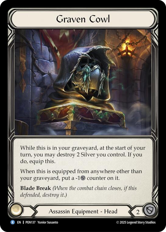 Graven Cowl [PEN137] (Compendium of Rathe)