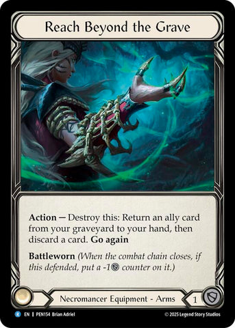 Reach Beyond The Grave [PEN154] (Compendium of Rathe)  Cold Foil