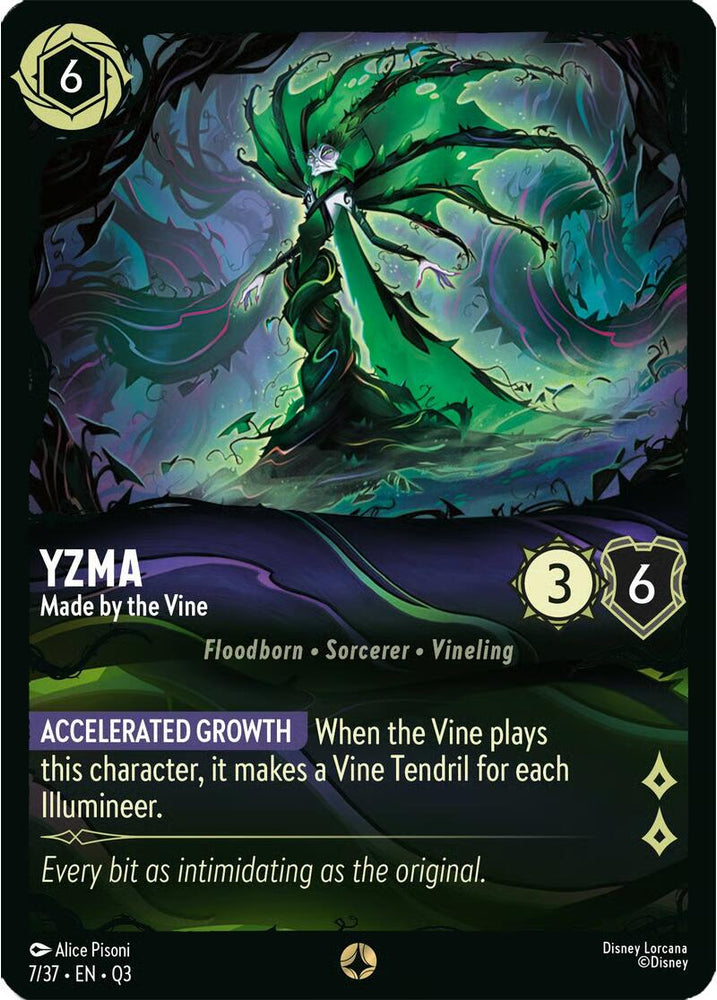 Yzma - Made by the Vine (7/37) [Illumineer's Quest: The Great Hunny Rescue]