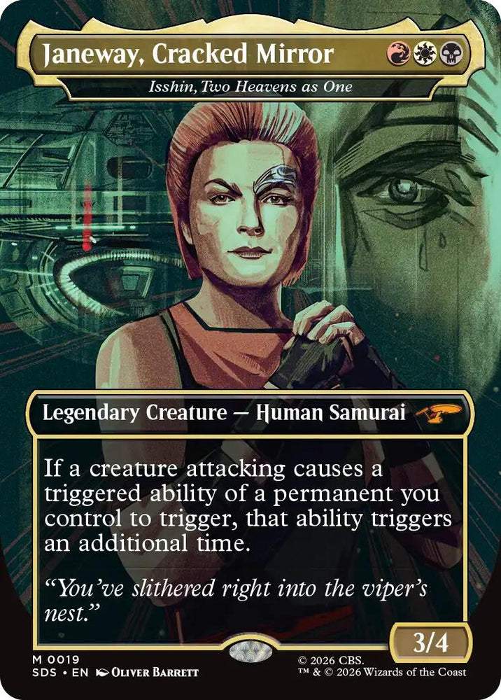 Janeway, Cracked Mirror - Isshin, Two Heavens as One (Borderless) [Star Trek: Stardates]