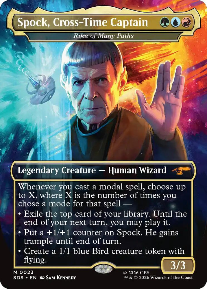 Spock, Cross-Time Captain - Riku of Many Paths (Borderless) [Star Trek: Stardates]