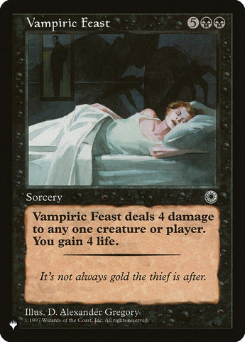 Vampiric Feast [The List]
