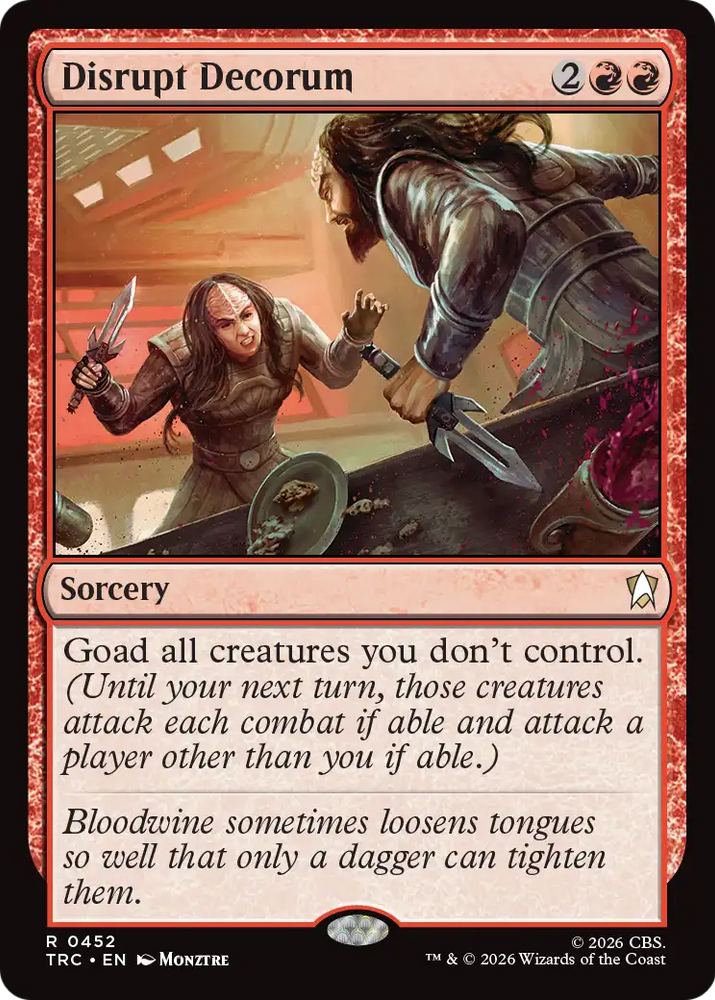 Disrupt Decorum [Star Trek Commander]