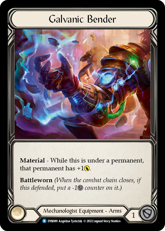 Galvanic Bender [DYN089] (Dynasty)  Rainbow Foil