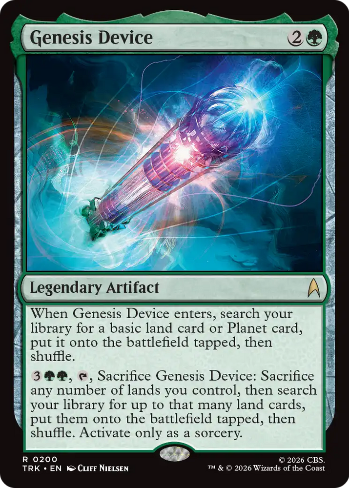 Genesis Device [Star Trek]