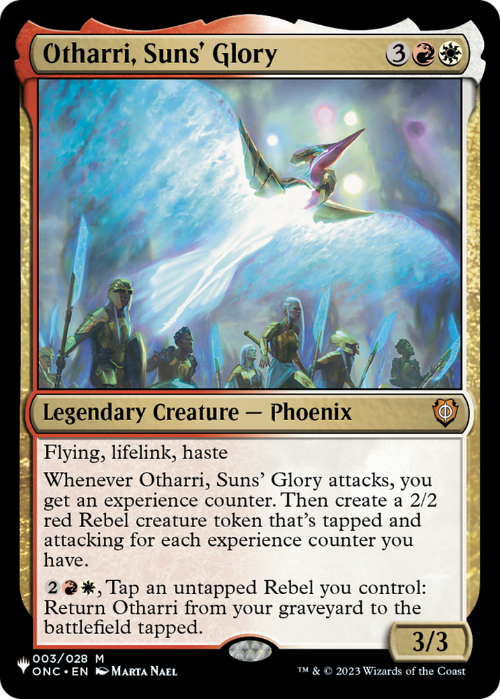 Otharri, Suns' Glory [The List]