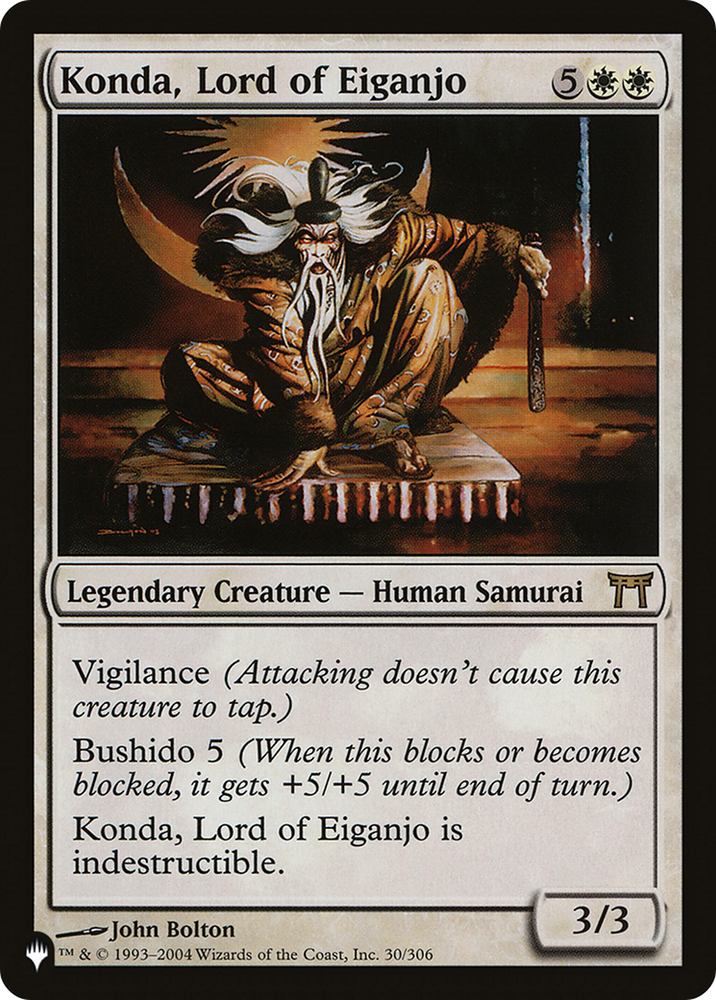 Konda, Lord of Eiganjo [The List]