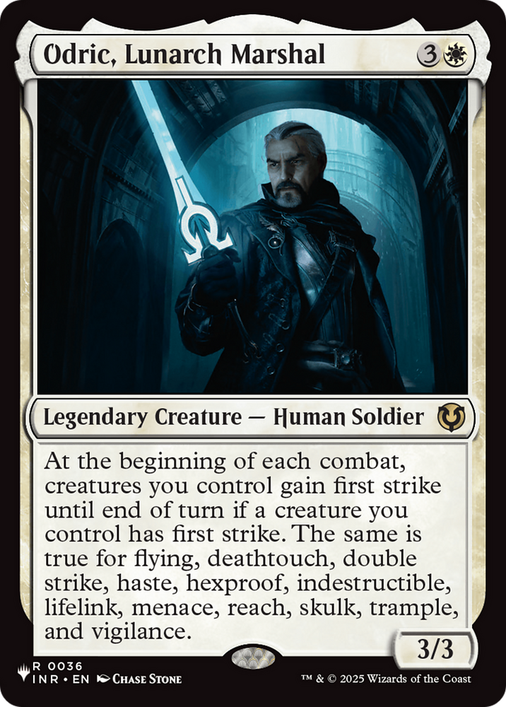 Odric, Lunarch Marshal (INR) [The List]
