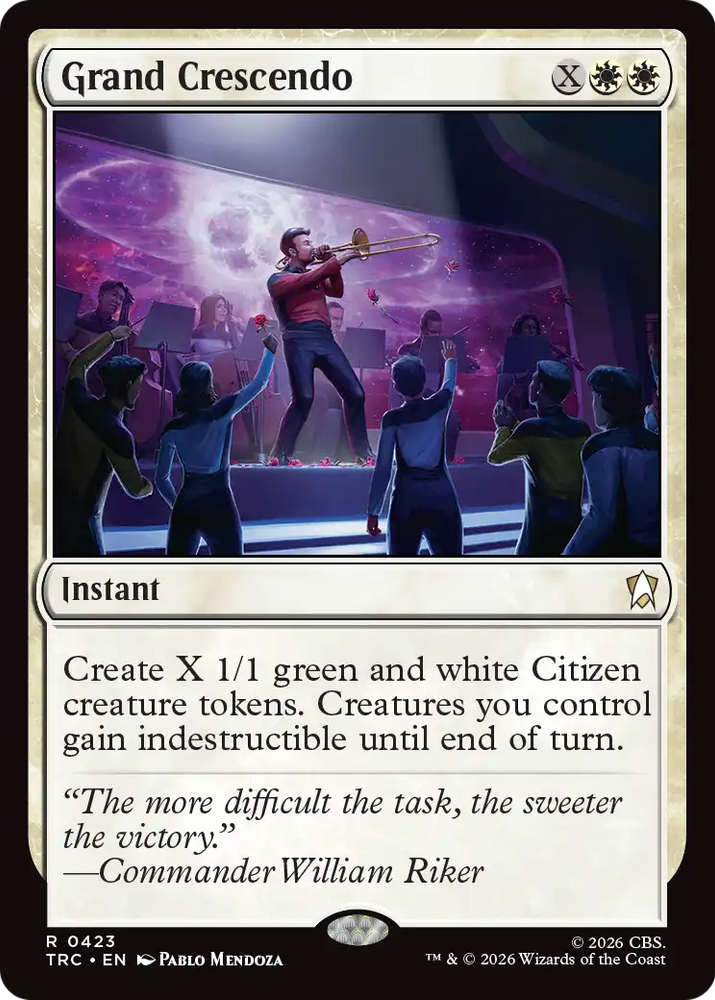 Grand Crescendo (Surge Foil) [Star Trek Commander]