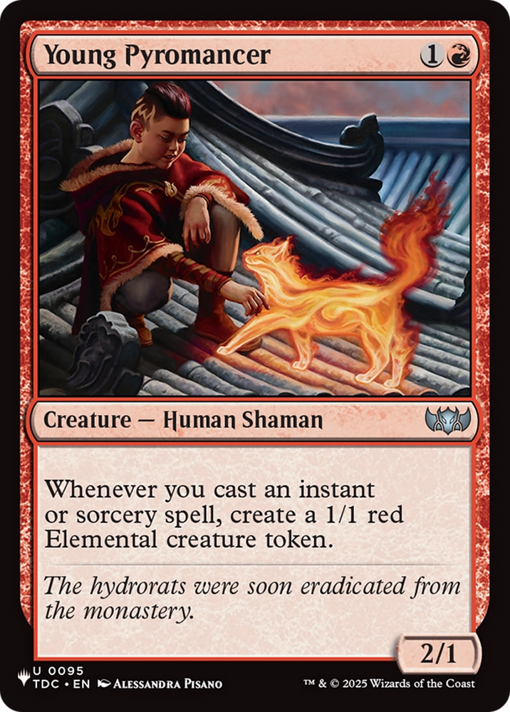 Young Pyromancer (TDC) [The List]