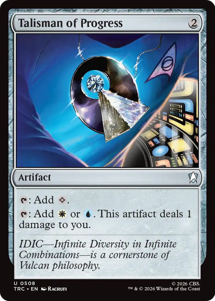 Talisman of Progress (Surge Foil) [Star Trek Commander]