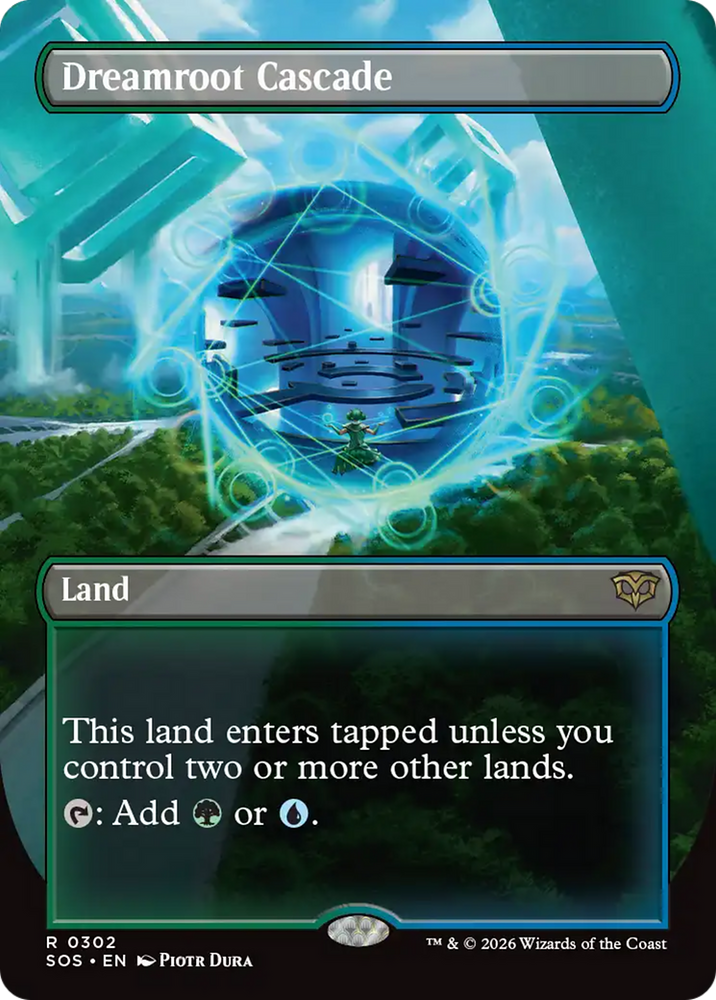 Dreamroot Cascade (Borderless) [Secrets of Strixhaven]