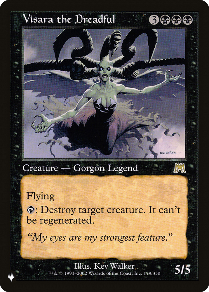Visara the Dreadful [The List]