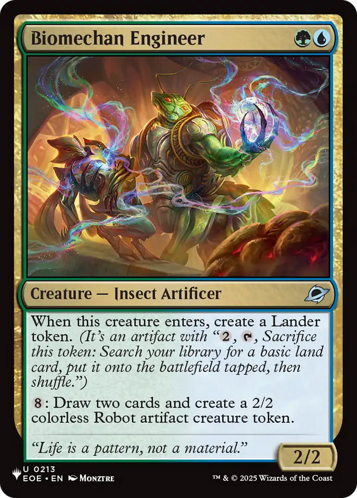 Biomechan Engineer [The List]
