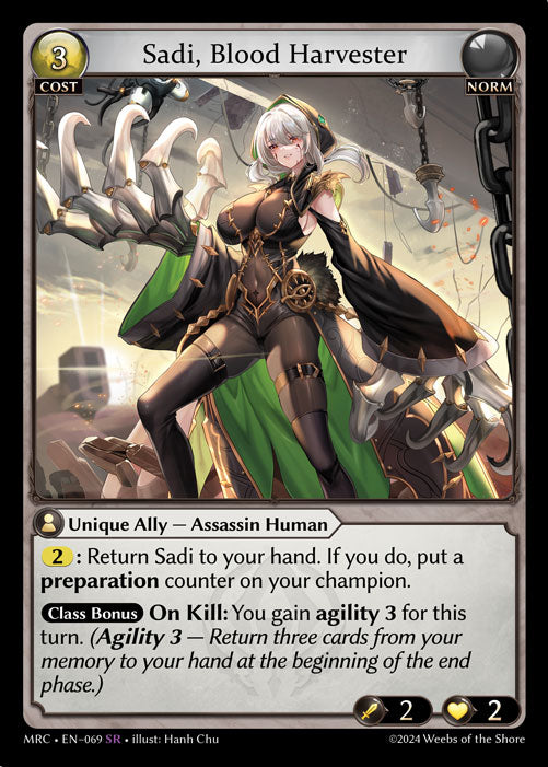 Sadi, Blood Harvester (069) [Mercurial Heart]