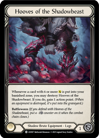 Hooves of the Shadowbeast [LEV007] (Monarch Levia Blitz Deck)