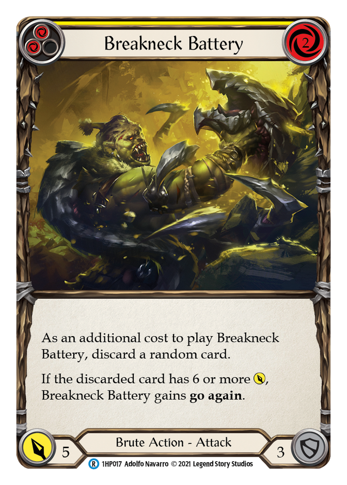 Breakneck Battery (Yellow) [1HP017]