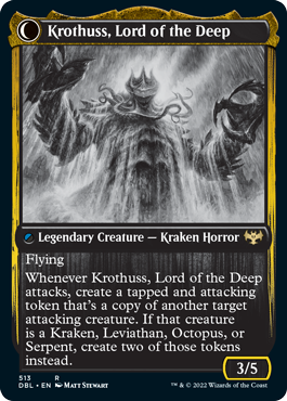 Runo Stromkirk // Krothuss, Lord of the Deep [Innistrad: Double Feature]