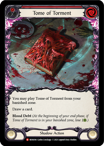 Tome of Torment [MON194] 1st Edition Normal