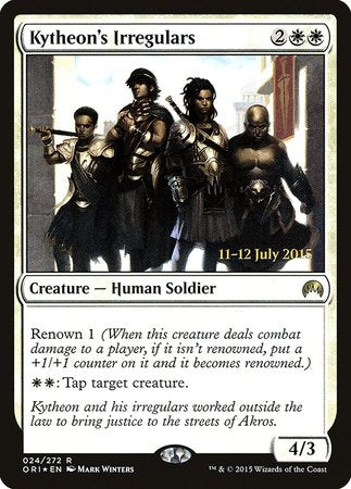 Kytheon's Irregulars [Magic Origins Promos]