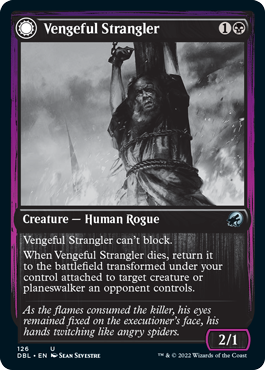 Vengeful Strangler // Strangling Grasp [Innistrad: Double Feature]
