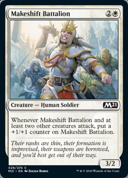 Makeshift Battalion [Core Set 2021]