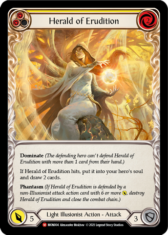 Herald of Erudition [MON004] 1st Edition Normal