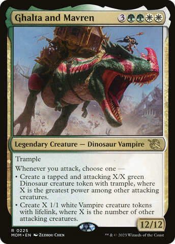 Ghalta and Mavren (Promo Pack) [March of the Machine Promos]