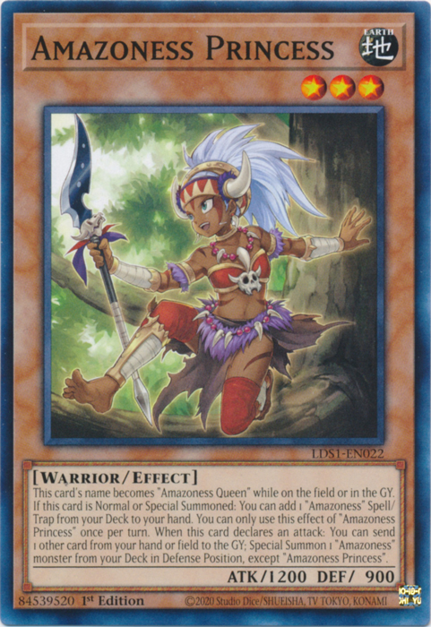 Amazoness Princess [LDS1-EN022] Common