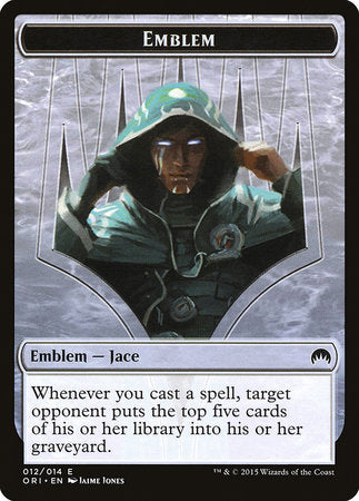 Emblem - Jace, Telepath Unbound [Magic Origins Tokens]