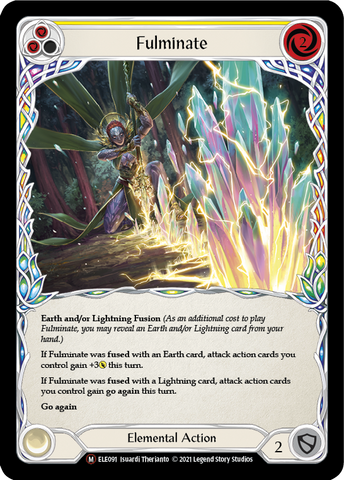 Fulminate [U-ELE091] Unlimited Rainbow Foil